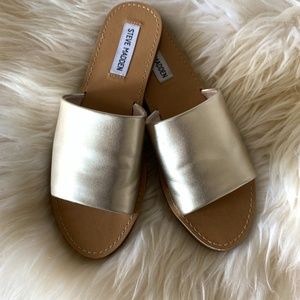 Gold Steve Madden Sandals